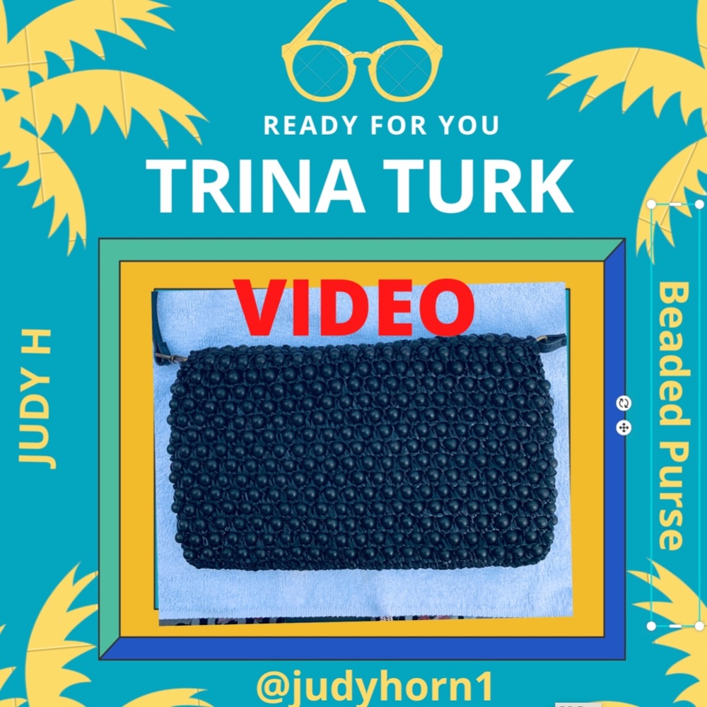 TRINA TURK BEADED PURSE - Picture 9 of 11